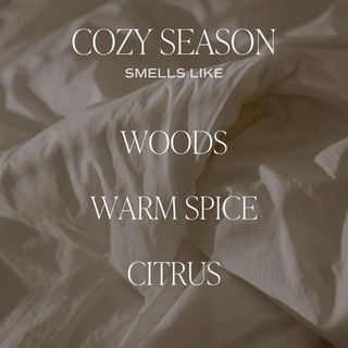 Fall Decor Cozy Season Candle Scent