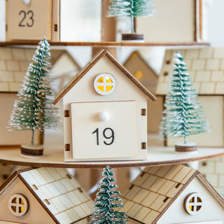 The DIYer Monthly: Christmas Village Advent Calendar