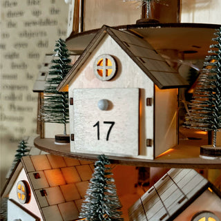 The DIYer Monthly: Christmas Village Advent Calendar