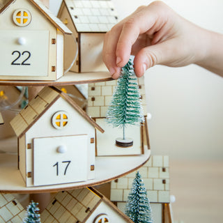 The DIYer Monthly: Christmas Village Advent Calendar