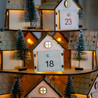 The DIYer Monthly: Christmas Village Advent Calendar