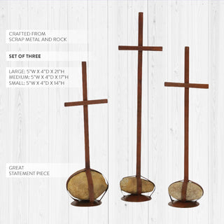 metal crosses