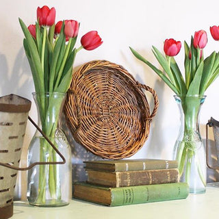 Round Willow Trays, Set of 3