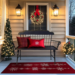 Modern Distressed Metal Black Garden Bench