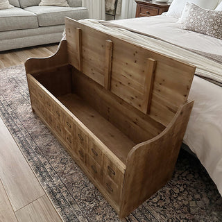 Wooden Storage Bench