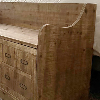 Wooden Storage Bench