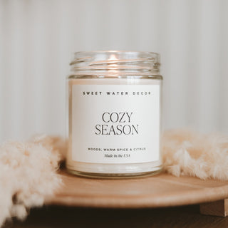 Fall Decor Cozy Season Candle