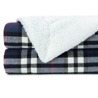 Best Dad Ever Plaid Throw Blanket