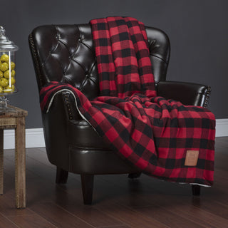 Best Dad Ever Plaid Throw Blanket