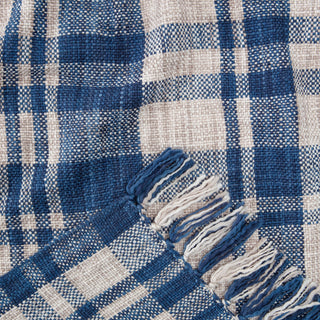 Farmhouse Plaid Throw Blanket