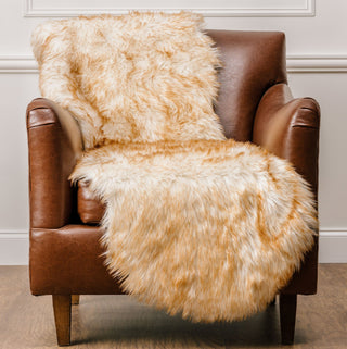 Two Tone Fur Rug