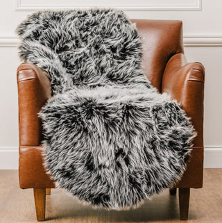 Two Tone Fur Rug