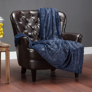 Trestle Faux Fur Throw Blanket