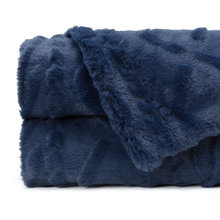 Trestle Faux Fur Throw Blanket