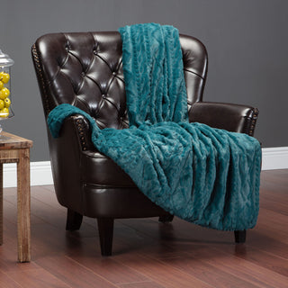 Trestle Faux Fur Throw Blanket