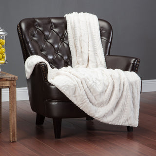 Trestle Faux Fur Throw Blanket