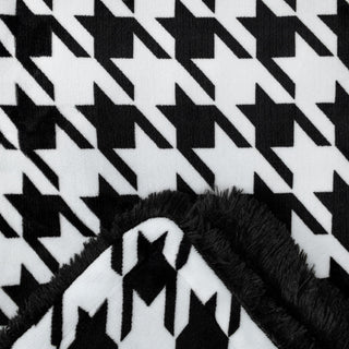 Houndstooth Throw Blanket