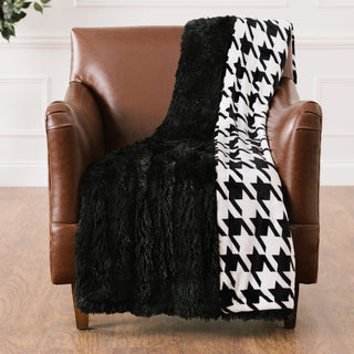 Houndstooth Throw Blanket