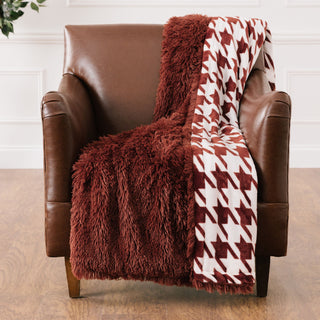 Houndstooth Throw Blanket