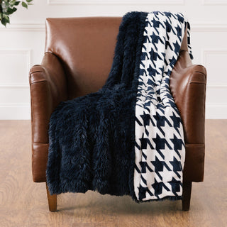 Houndstooth Throw Blanket