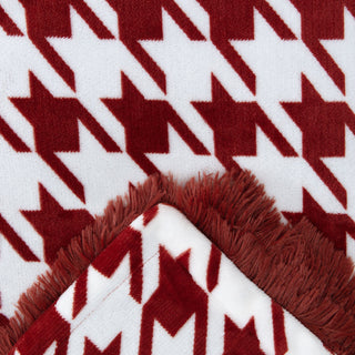 Houndstooth Throw Blanket