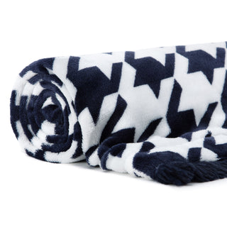 Houndstooth Throw Blanket