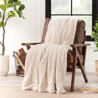 Wolf Faux Fur Throw Blanket