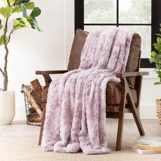 Wolf Faux Fur Throw Blanket