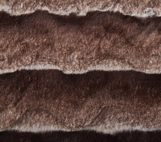 Golden Brown Faux Fur Sherpa Throw Blanket