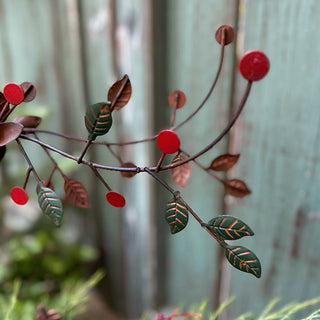 Indoor/Outdoor Painted Metal Reindeer Planters, Set of Two