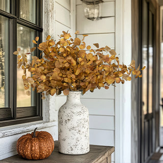 Brown and Yellow Eucalyptus Bundle