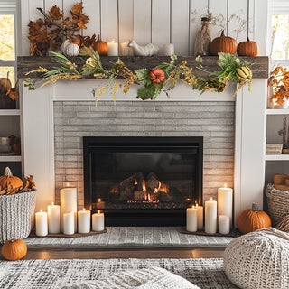 60 Inch Harvest Pumpkin Garland