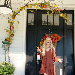 60 Inch Harvest Pumpkin Garland