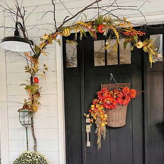 60 Inch Harvest Pumpkin Garland