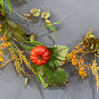 60 Inch Harvest Pumpkin Garland