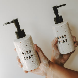 8.5oz Tile Dish Soap Dispenser