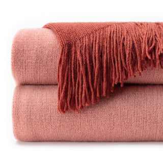 Ombre Fringe Throw Blanket