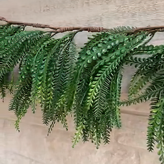 72 Inch Faux Greenery Garland