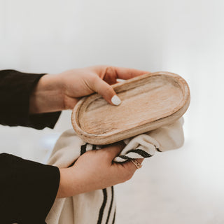 Rustic Wood Tray