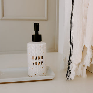 8.5oz Tile Hand Soap Dispenser