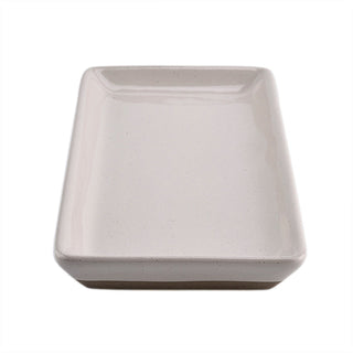 Cream Stoneware Tray