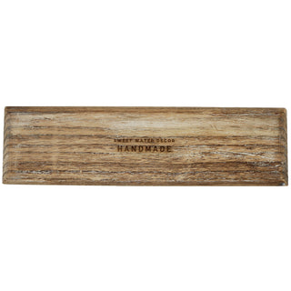 Rustic Rectangular Wood Tray