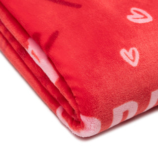 Love Cherish Words Gift Throw Blanket