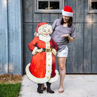 51 Inch Life-sized Indoor/Outdoor Mrs. Claus Cutout | Santa's Family Collection