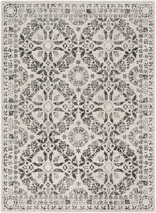 Charcoal Medallion Area Rug