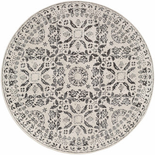 Charcoal Medallion Area Rug