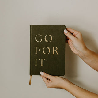 Go For It Fabric Journal Dorm Decor