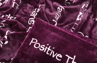 Positive Words Gift Throw Blanket