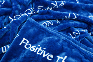 Positive Words Gift Throw Blanket