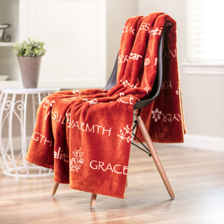 Positive Words Gift Throw Blanket